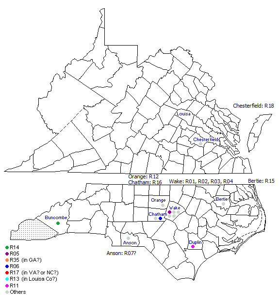 Rigsby Census 1800