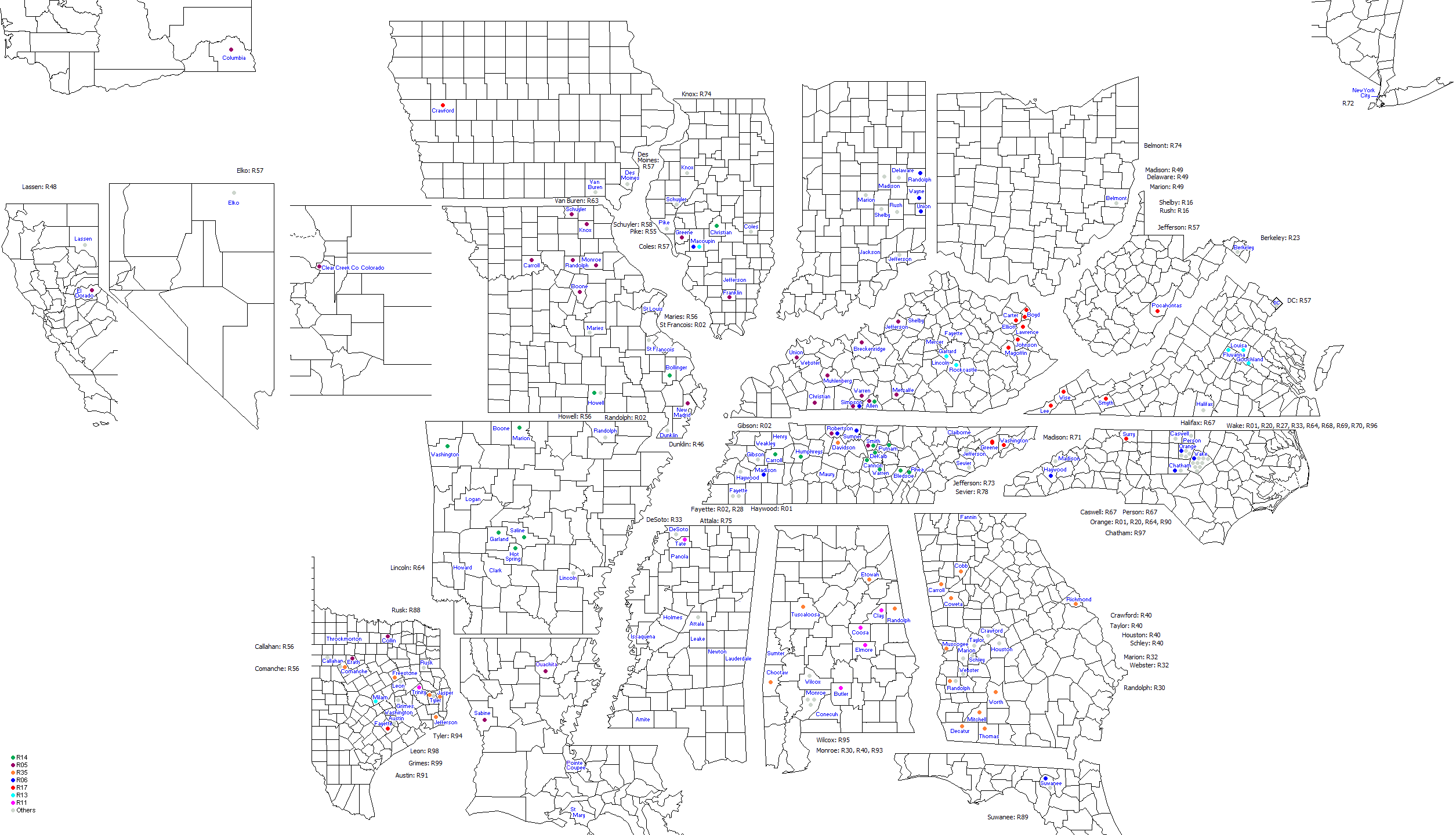 Rigsby Census 1880