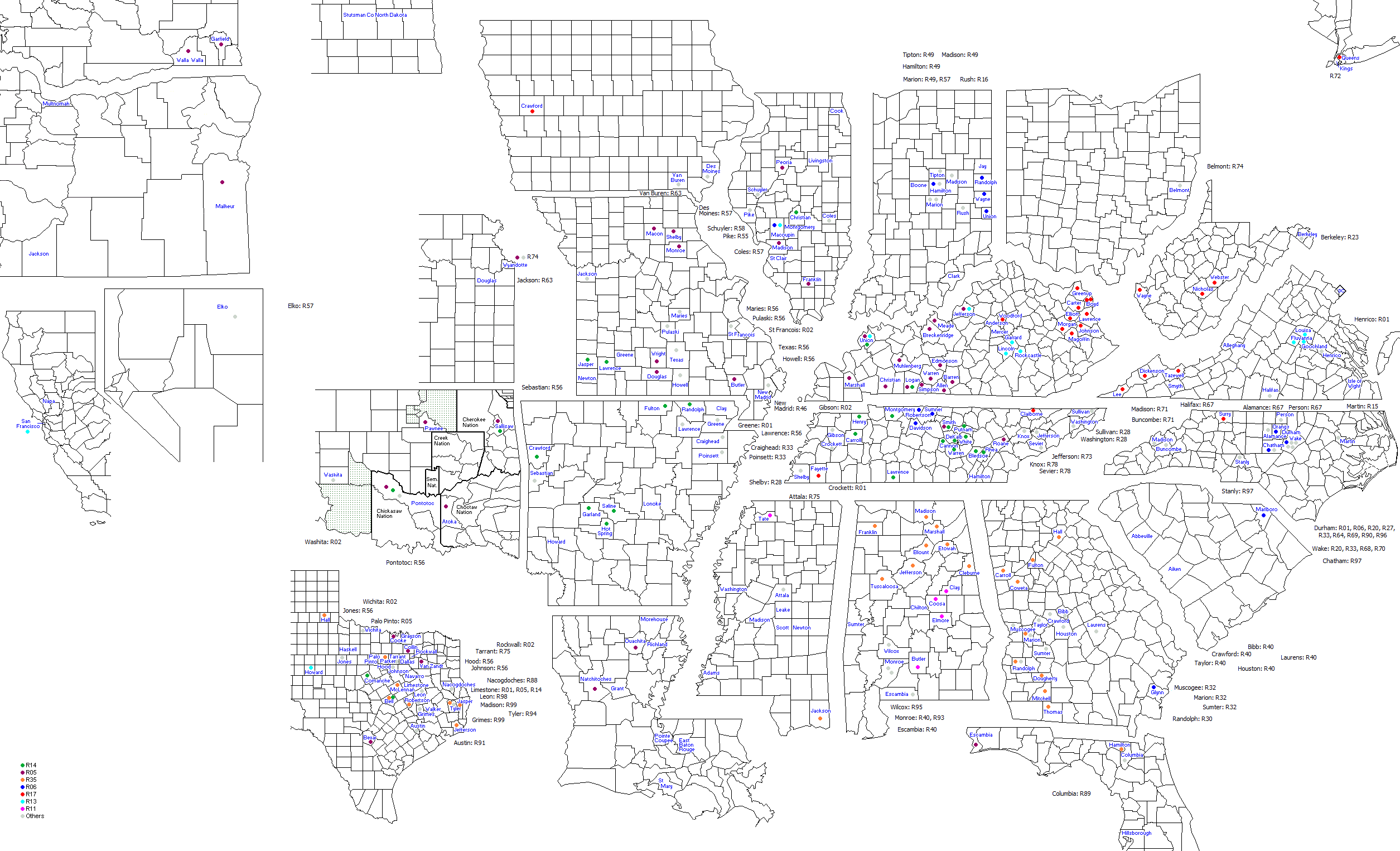 Rigsby Census 1900